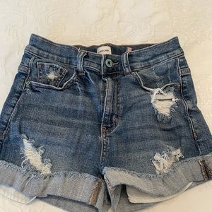 Sneak Peek High Rise Shorts